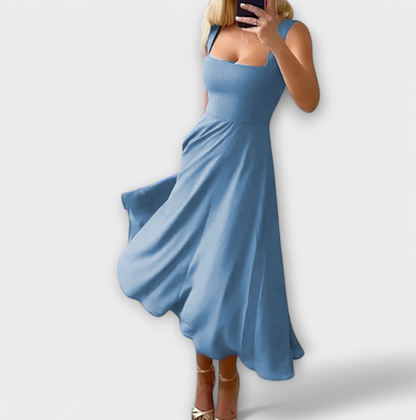 Vestido Elegante Sin Mangas