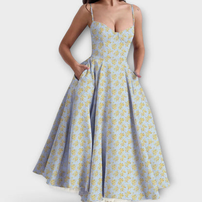 Mélie – Vestido de verano ligero con detalle de corsé