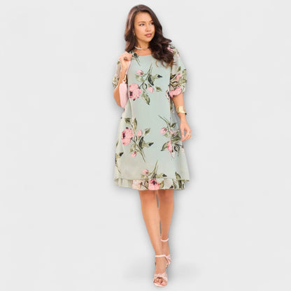 Melin - Elegante vestido de chiffon