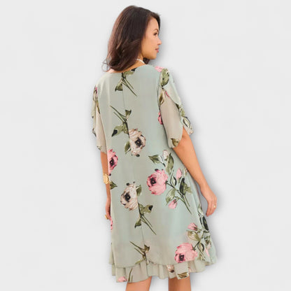 Melin - Elegante vestido de chiffon