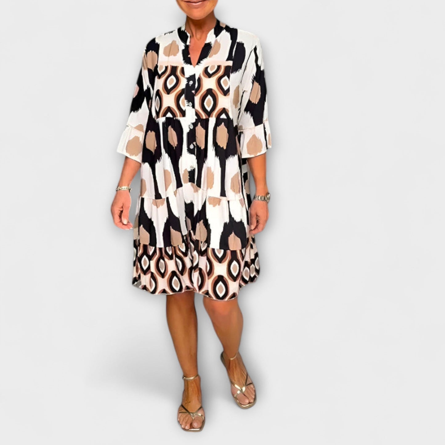 Lavira - Elegante vestido midi