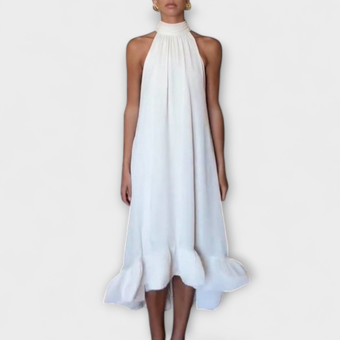 Emilia - Elegante vestido con volantes