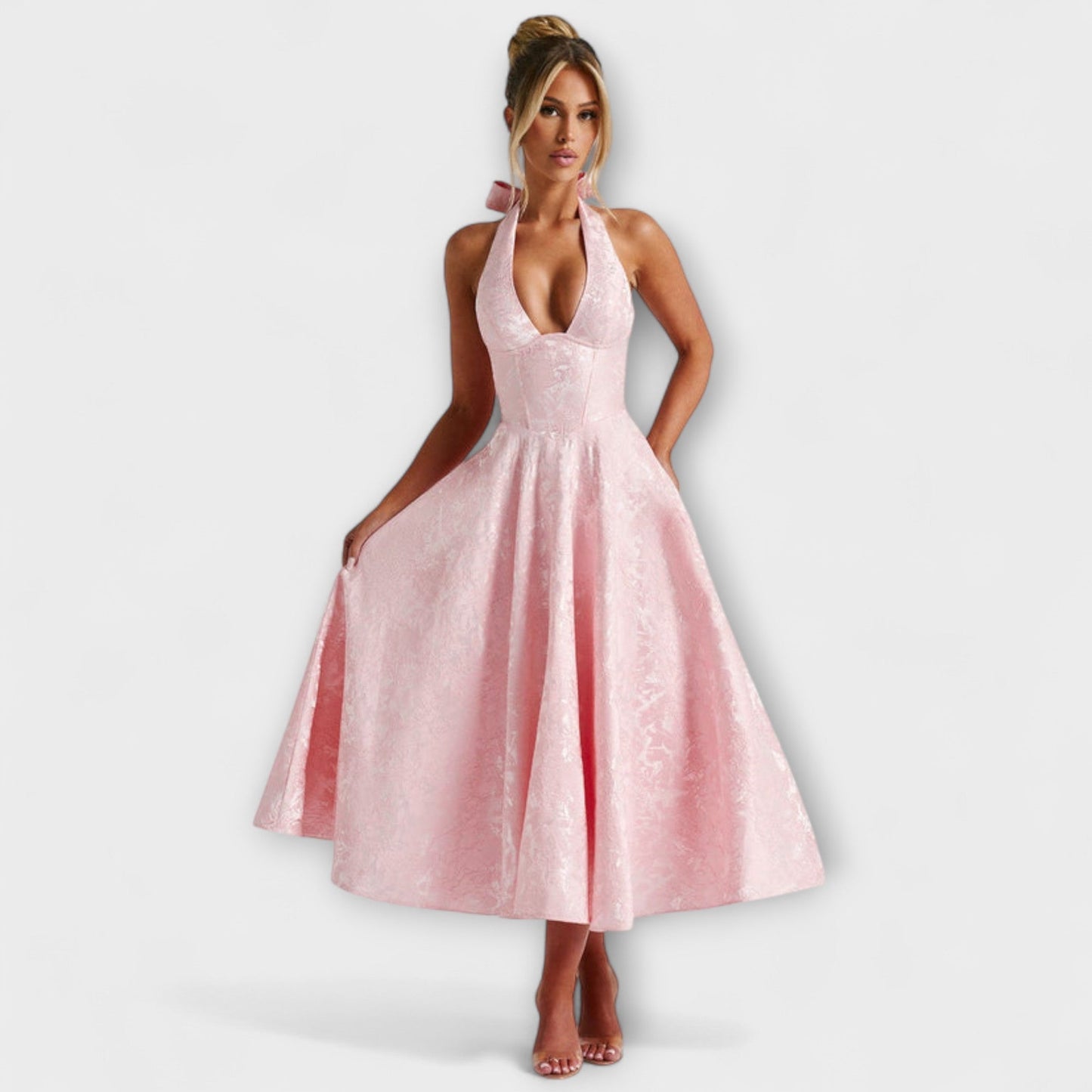 Catalina - Vestido Midi Romántico