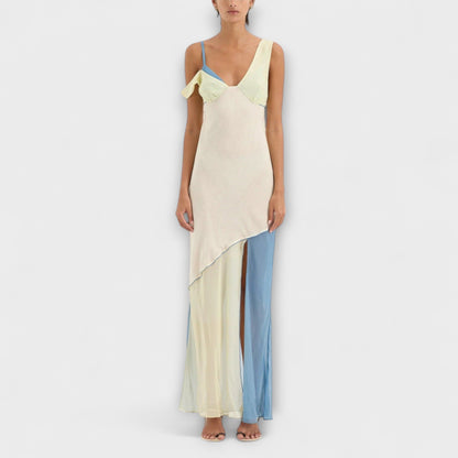 Alora - Vestido Midi Thames con detalle de splice