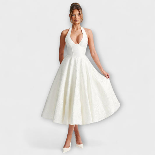 Catalina - Vestido Midi Romántico