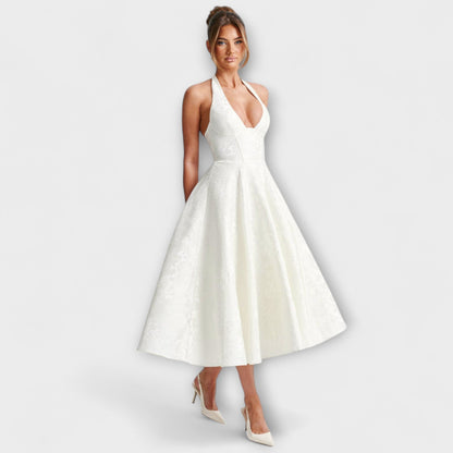 Catalina - Vestido Midi Romántico