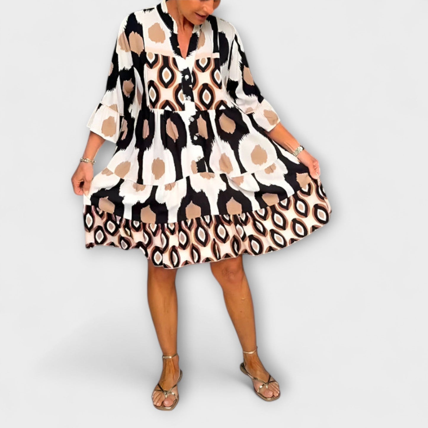 Lavira - Elegante vestido midi