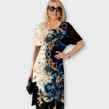 Barbara - Vestido Brisa de Flores de Verano