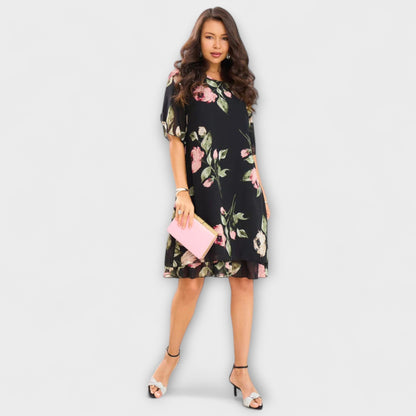 Melin - Elegante vestido de chiffon