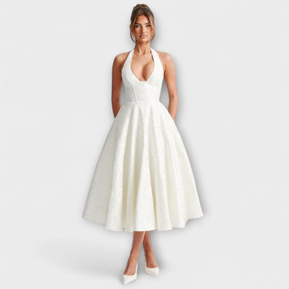 Catalina - Vestido Midi Romántico