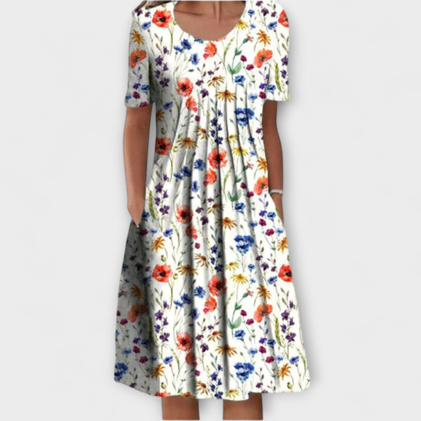 Emelie – Elegante vestido con control de abdomen