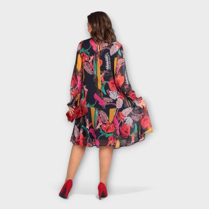 Caroline - Vestido Elegante de Talla Grande para Máximo Confort