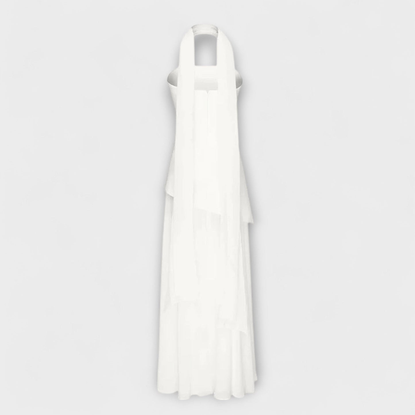 Goldie - Vestido maxi de gasa