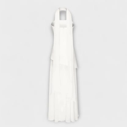 Goldie - Vestido maxi de gasa