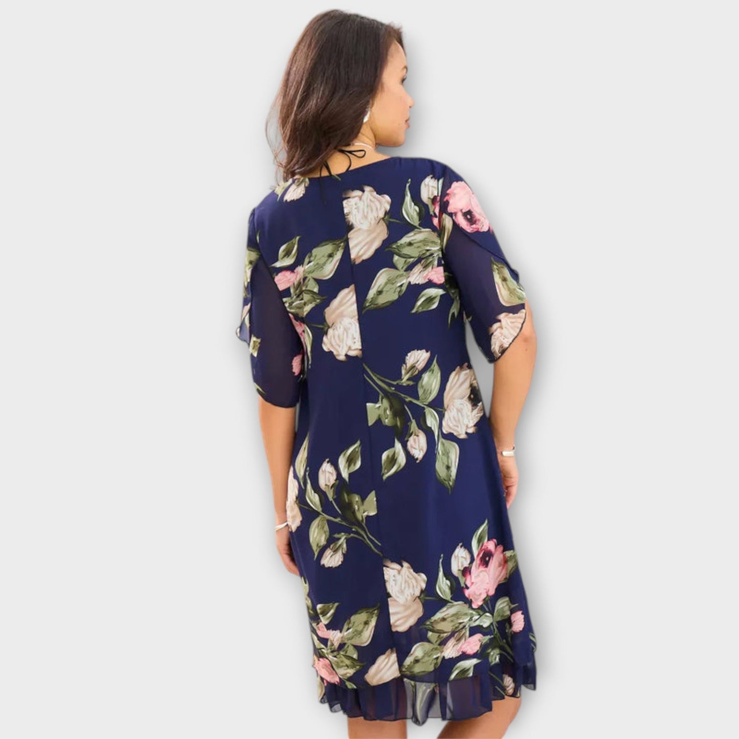 Melin - Elegante vestido de chiffon