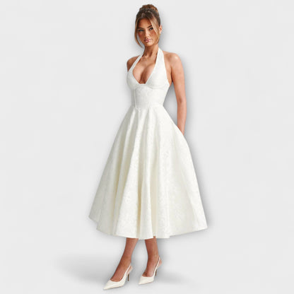 Catalina - Vestido Midi Romántico