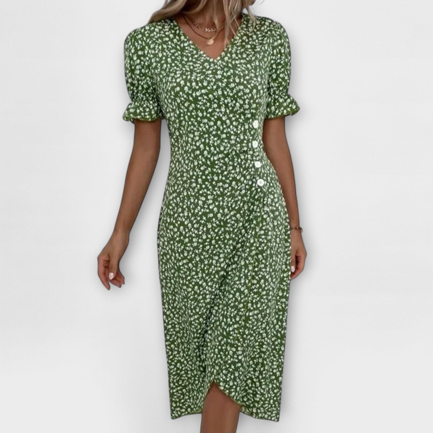 Leda - Elegante y Cómodo Vestido de Verano