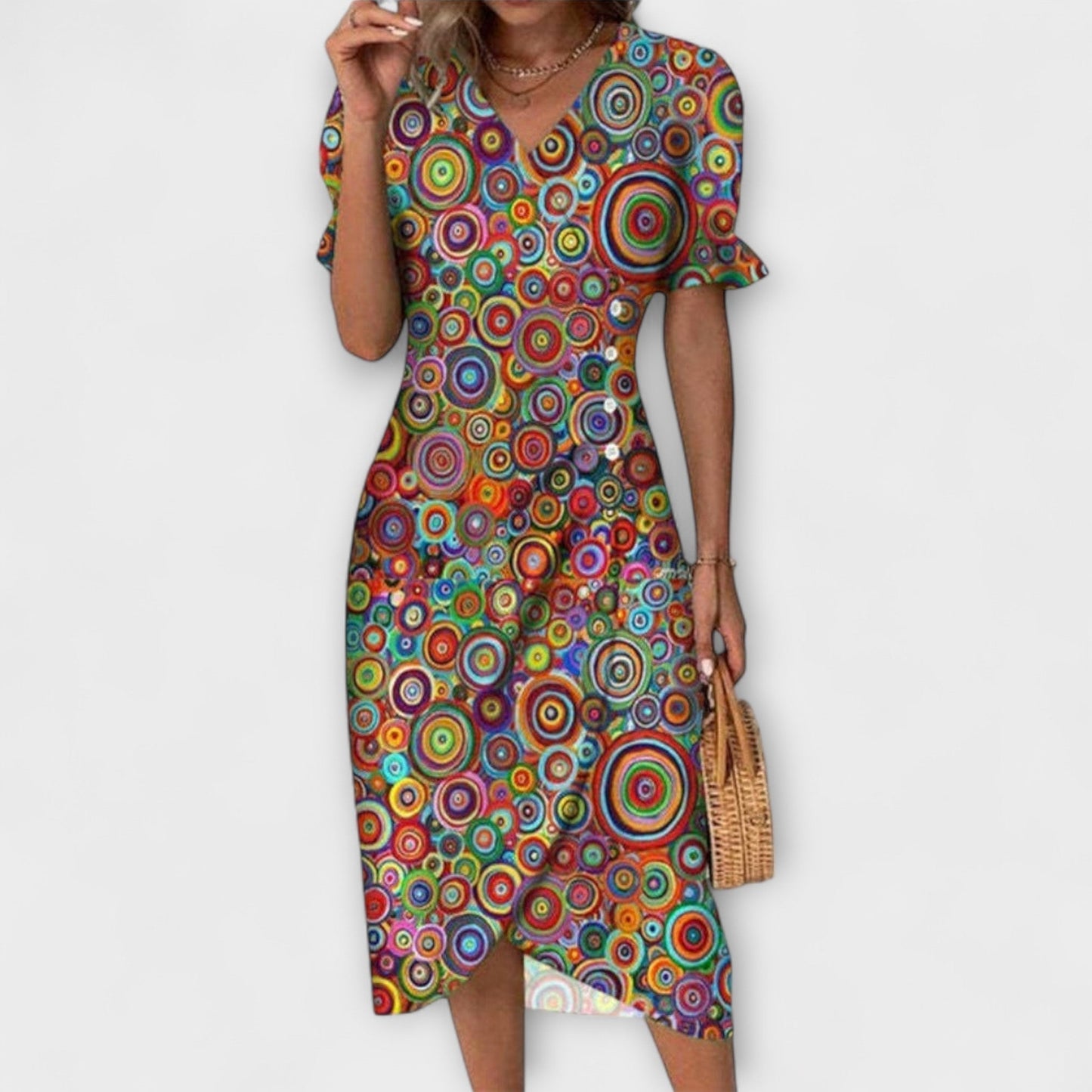 Leda - Elegante y Cómodo Vestido de Verano