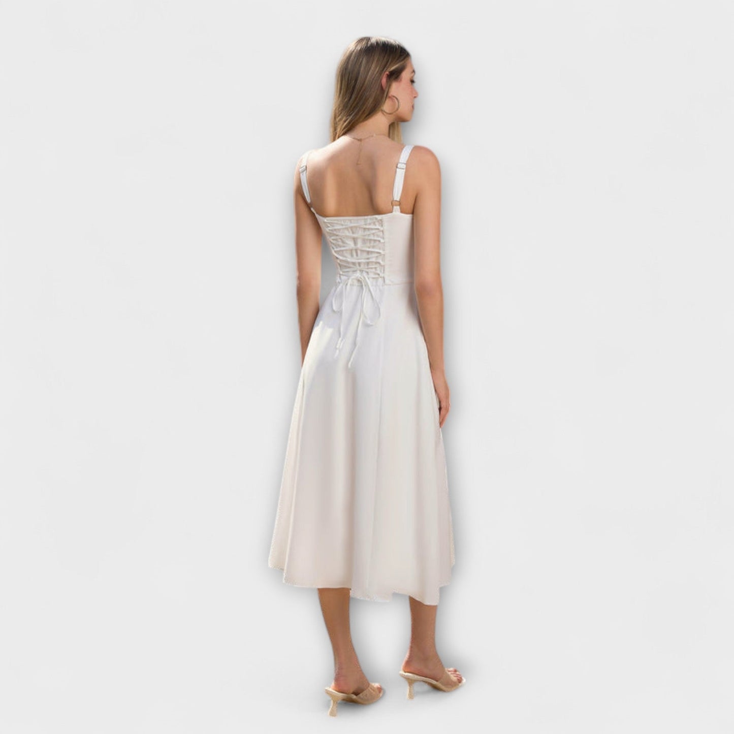 Esperanza - Vestido con detalle de abertura