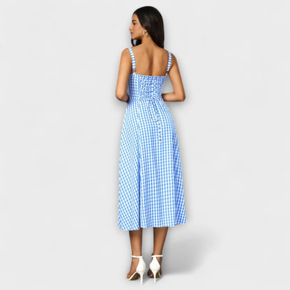 Esperanza - Vestido con detalle de abertura