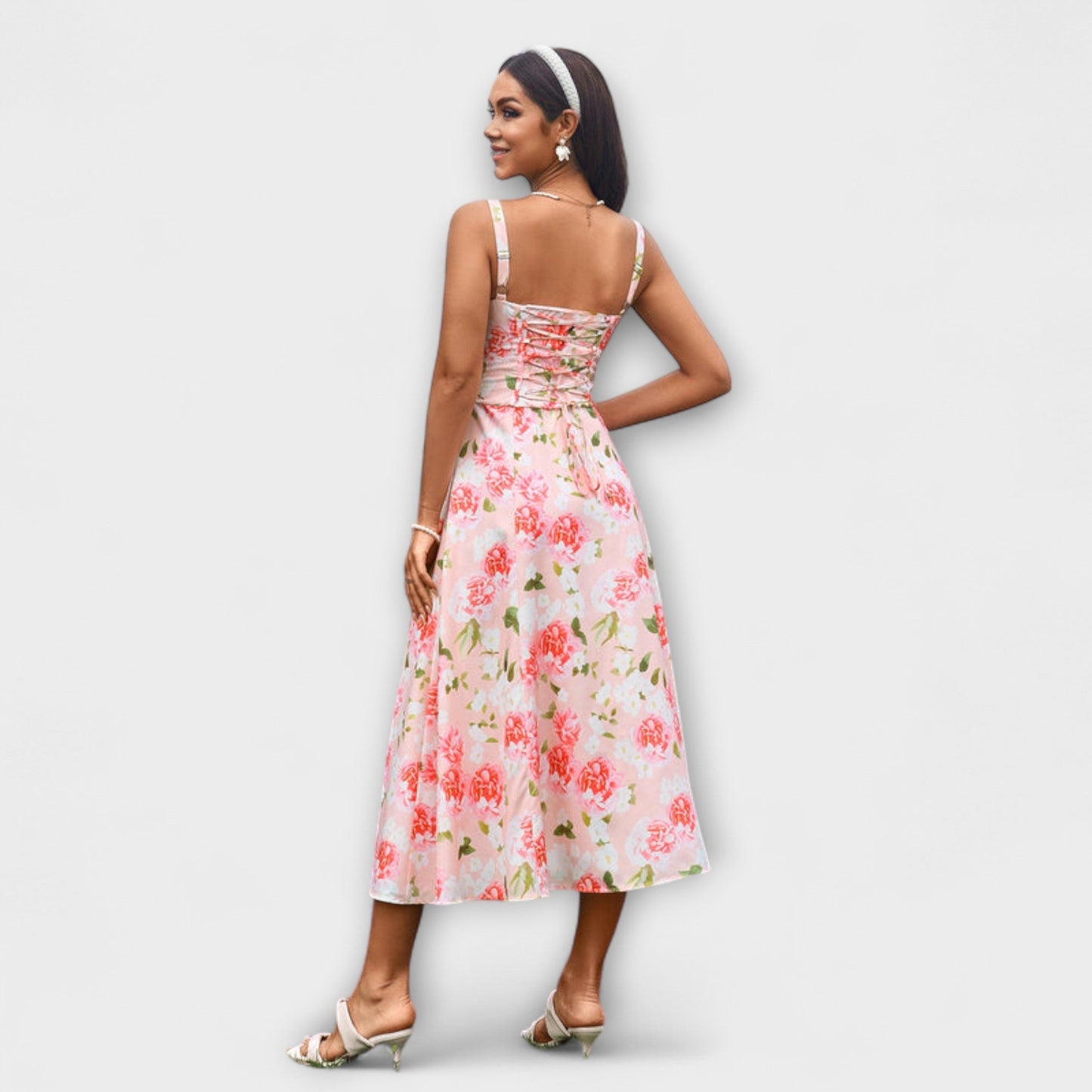 Esperanza - Vestido con detalle de abertura