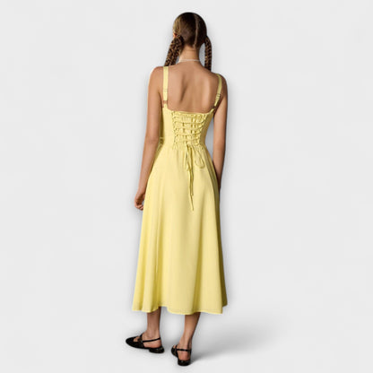 Esperanza - Vestido con detalle de abertura