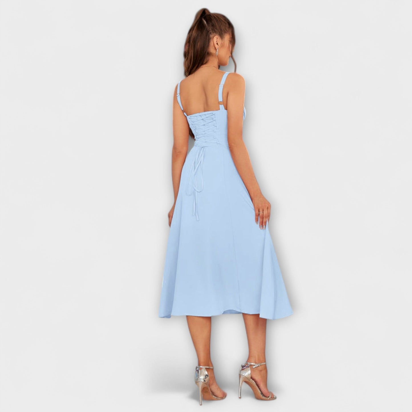 Esperanza - Vestido con detalle de abertura