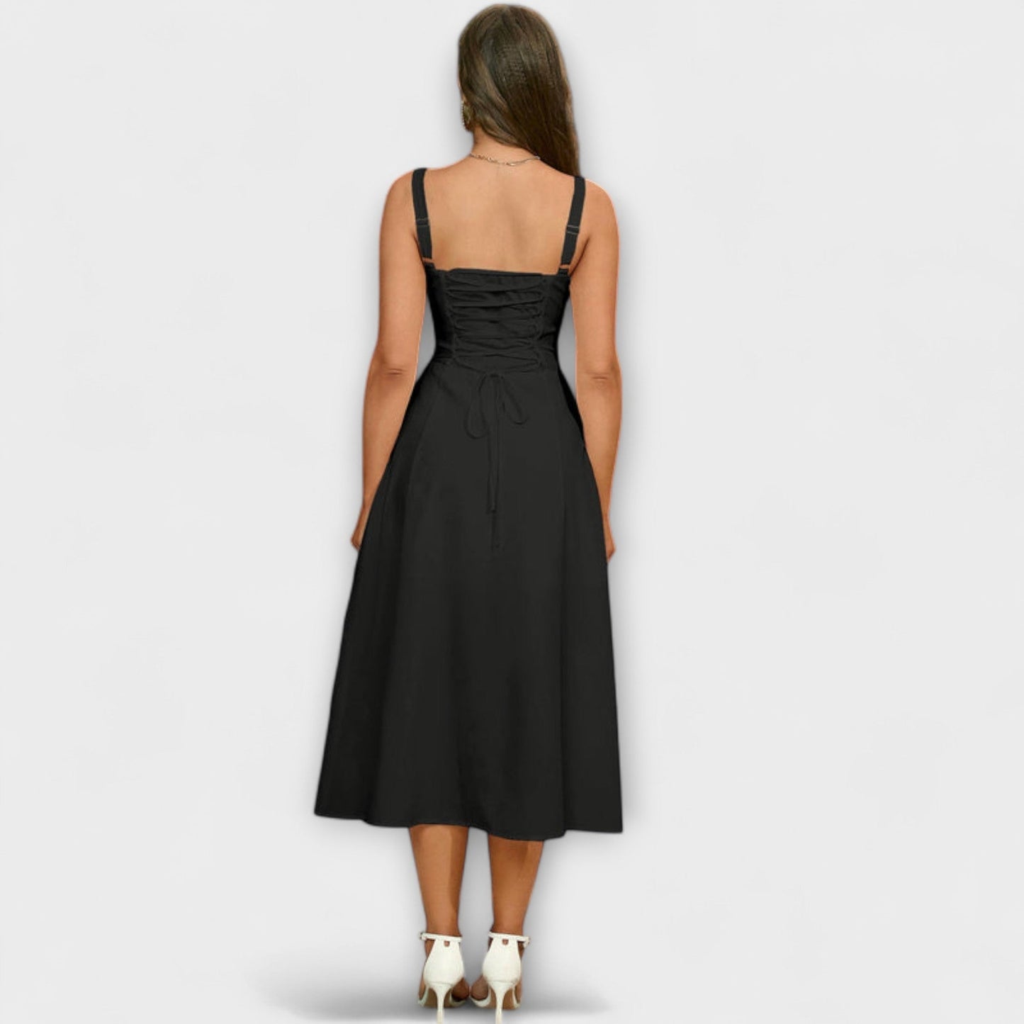 Esperanza - Vestido con detalle de abertura