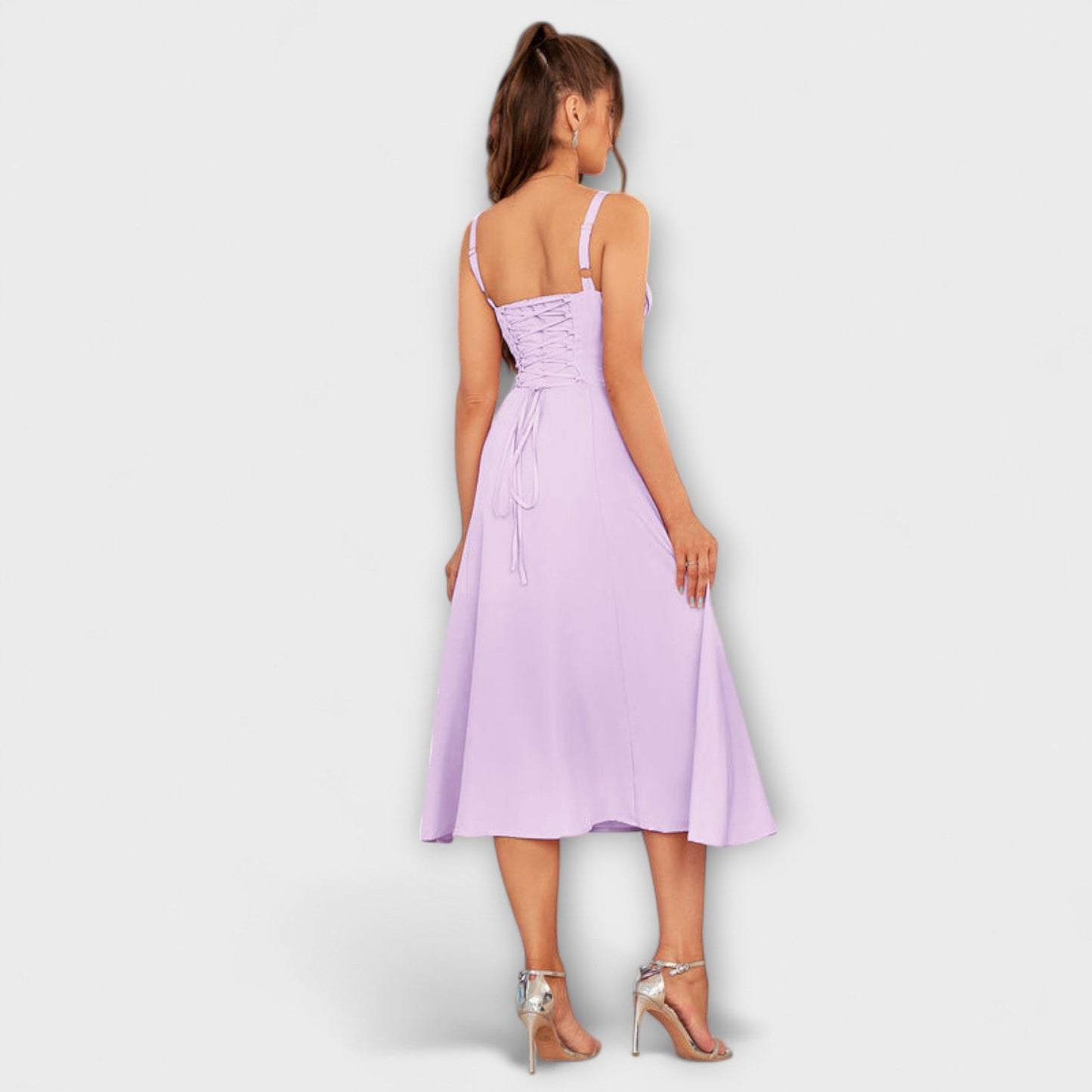 Esperanza - Vestido con detalle de abertura