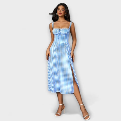 Esperanza - Vestido con detalle de abertura