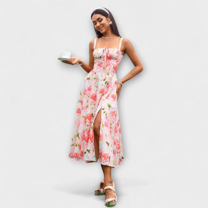 Esperanza - Vestido con detalle de abertura