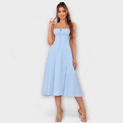 Esperanza - Vestido con detalle de abertura