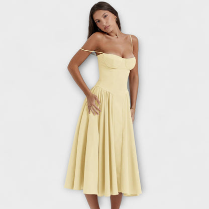 Rosalie - Elegante vestido corsé sin mangas