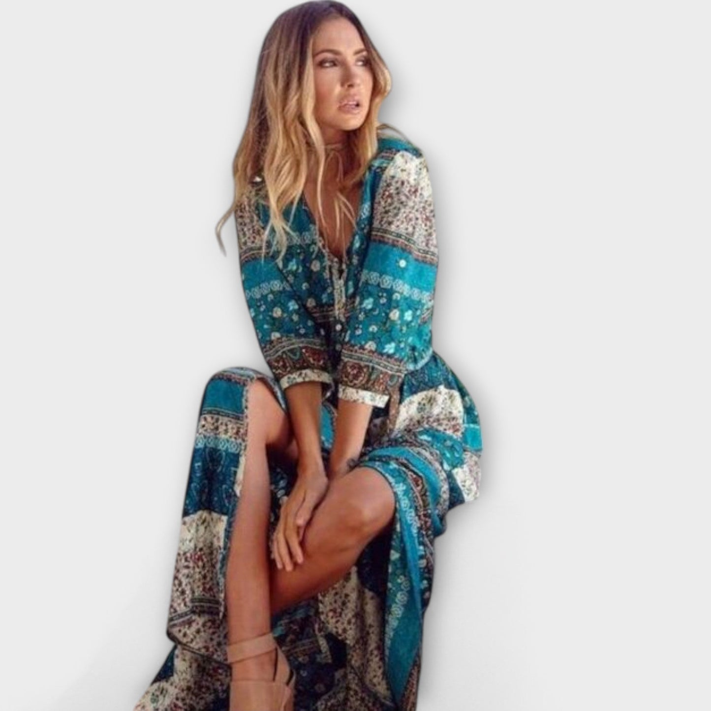 Cariba - Vestido Midi Boho