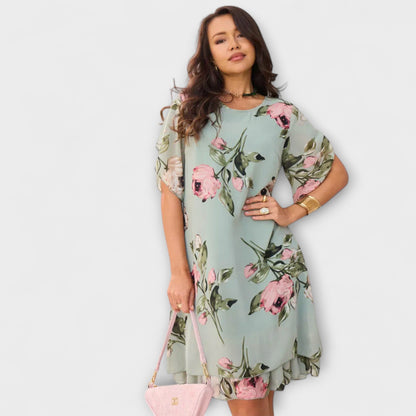 Melin - Elegante vestido de chiffon