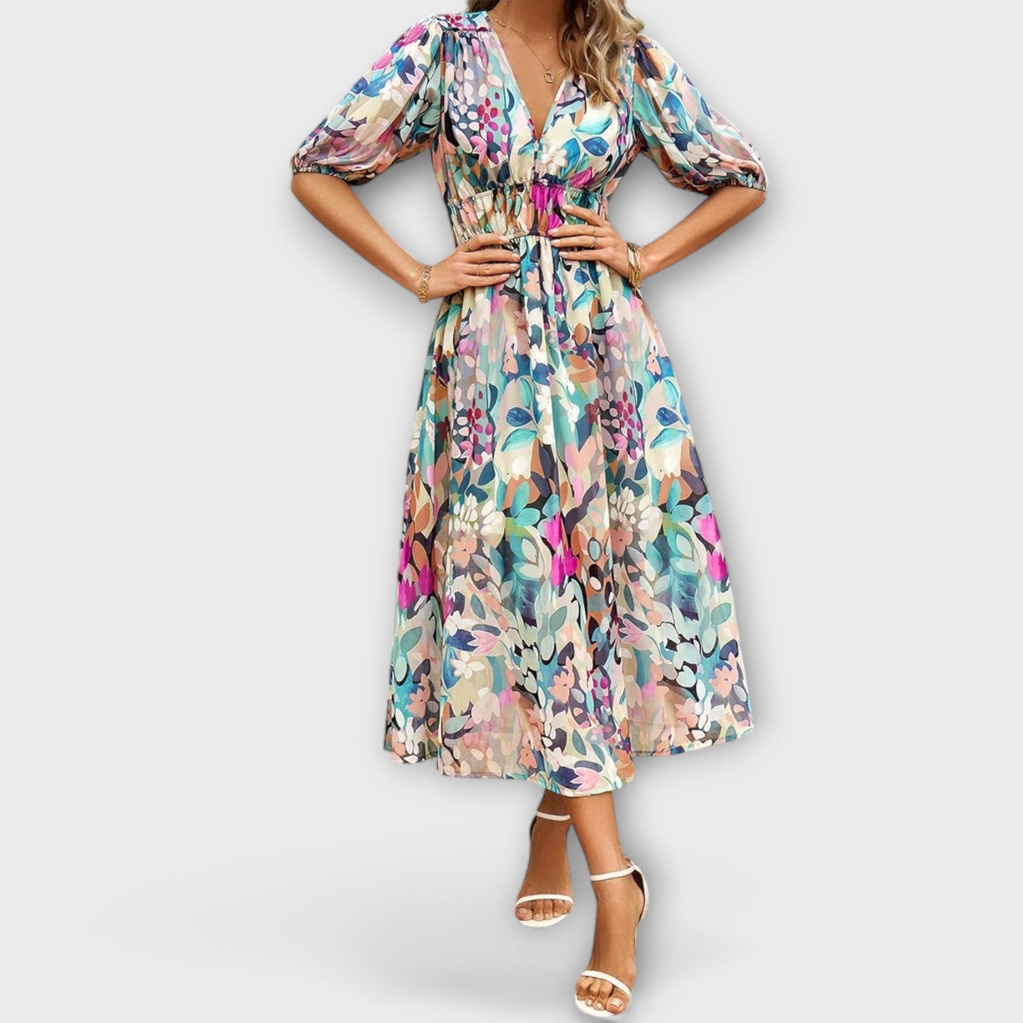 Mathilda - Vestido Midi Elegante