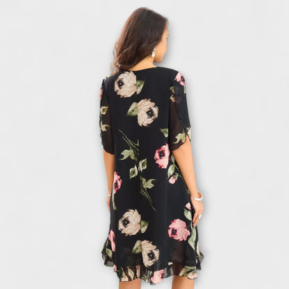 Melin - Elegante vestido de chiffon