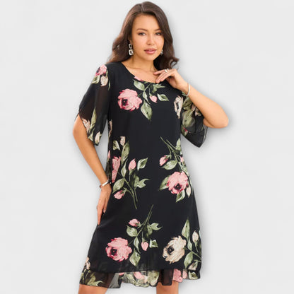 Melin - Elegante vestido de chiffon