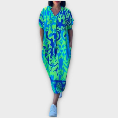 Elena - Elegante vestido de flores