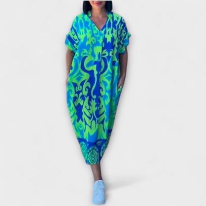 Elena - Elegante vestido de flores