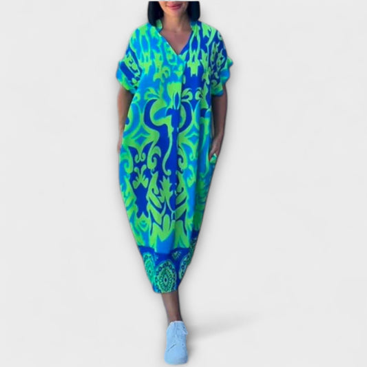 Elena - Elegante vestido de flores