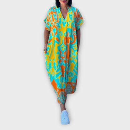 Elena - Elegante vestido de flores