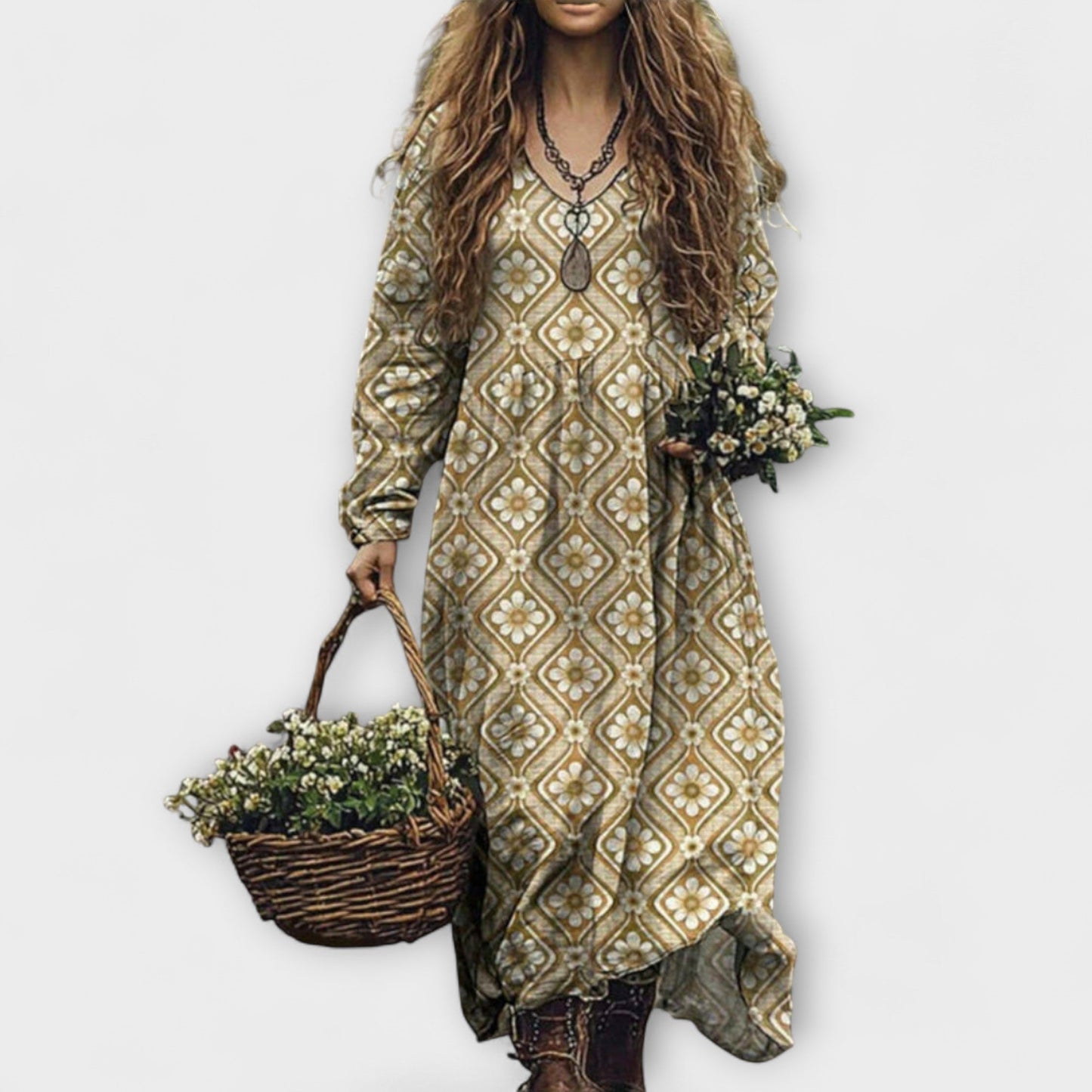 Juri - Vestido de manga larga