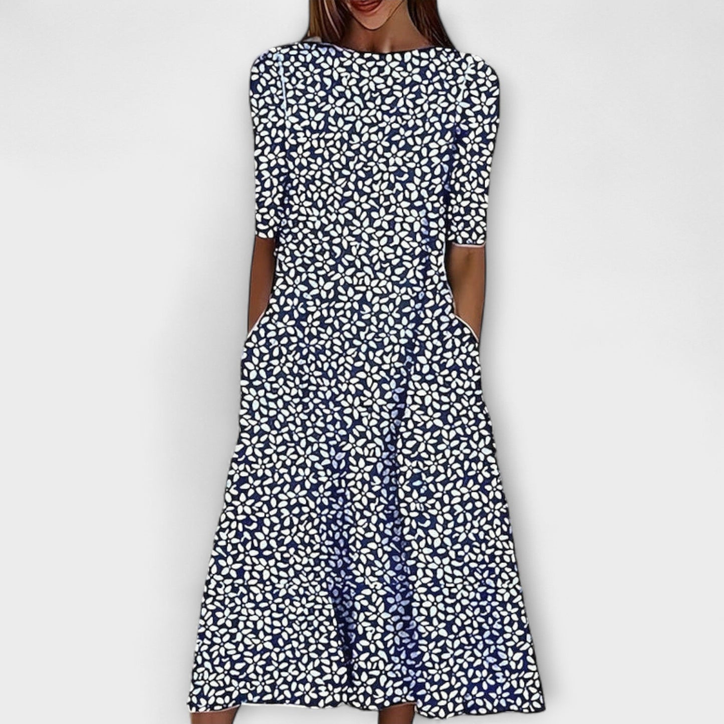 Adelina - Vestido de Flores